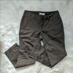 Old Navy olive chinos